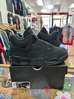 Jordan 4 Retro Black Cat (2025) Size 9.5 (WORN)