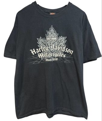 Harley Davidson Canada Tee Size Large