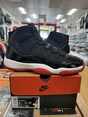 Jordan 11 Retro Playoffs Bred (2019) (GS) Size 7Y (WORN)