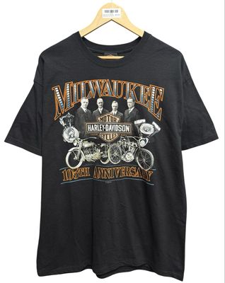 2008 Harley Davidson Milwaukee Tee Size XL