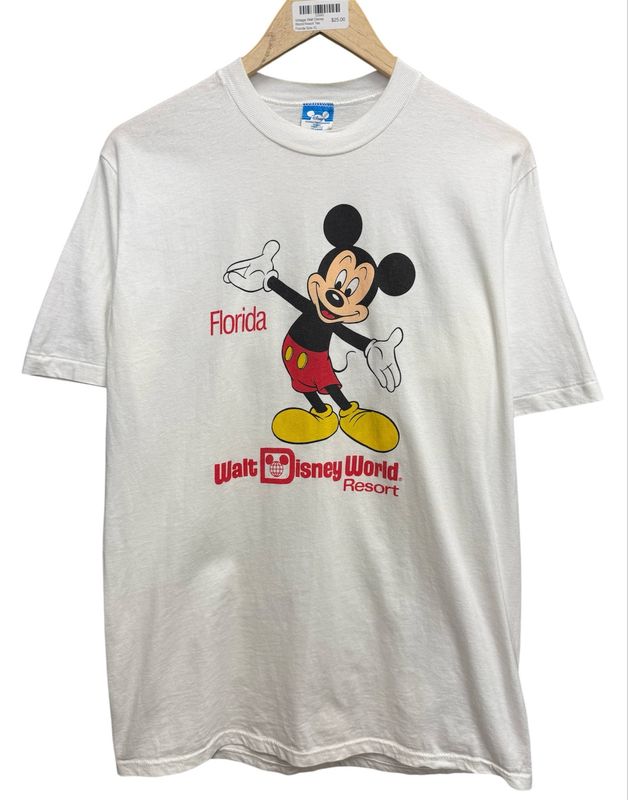 Vintage Walt Disney World Resort Tee Florida Size XL