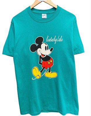 Vtg Mickey Mouse Kentucky Lake Tee Size Medium