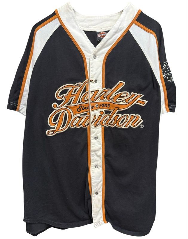 Vintage Harley Davidson Jersey Size Medium
