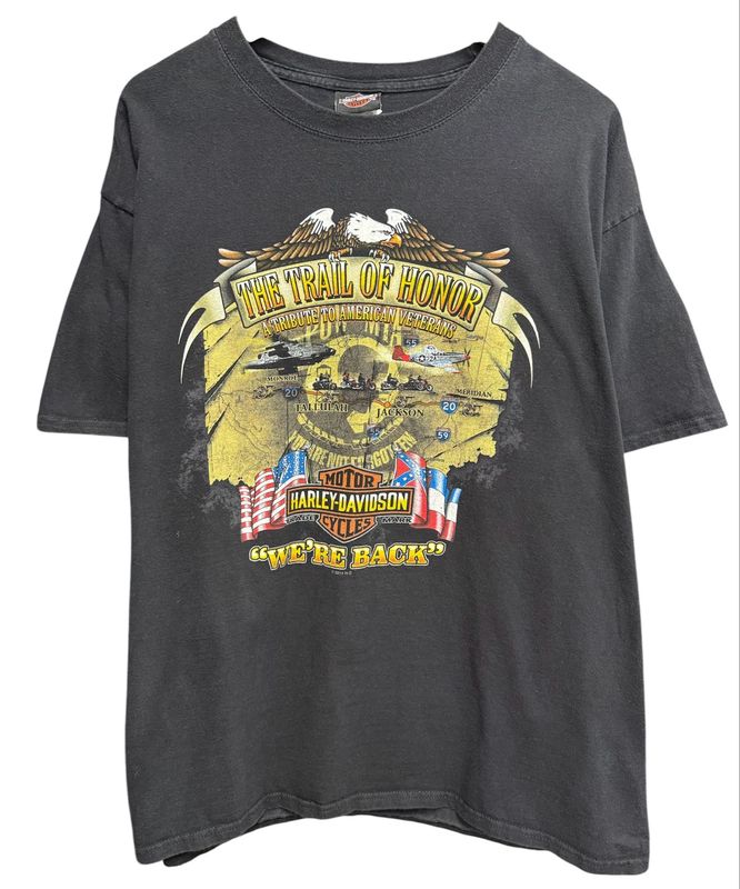 Early 00s Harley Davidson Jackson,Mississippi Tee Size XL