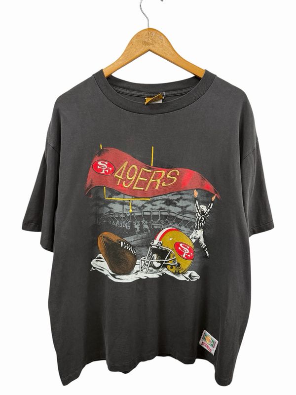 Vintage 49ers Nutmeg Tee Size Large