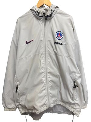 Vintage 90's PSG Nike Warm Up Windbreaker Jacket Size XL