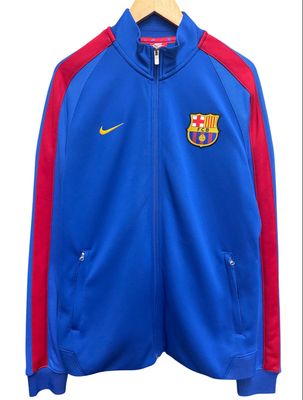 2017 Fc Barcelona Nike Track Jacket Size Large