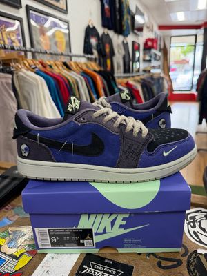 Jordan 1 Retro Low OG Zion Williamson Voodoo Alternate Size 9.5 (Lightly Worn)