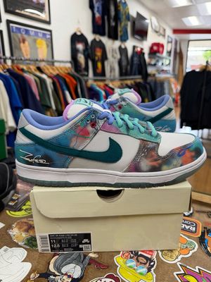 Nike SB Dunk Low Futura Laboratories Bleached Aqua Size 11 (Pre-Owned)