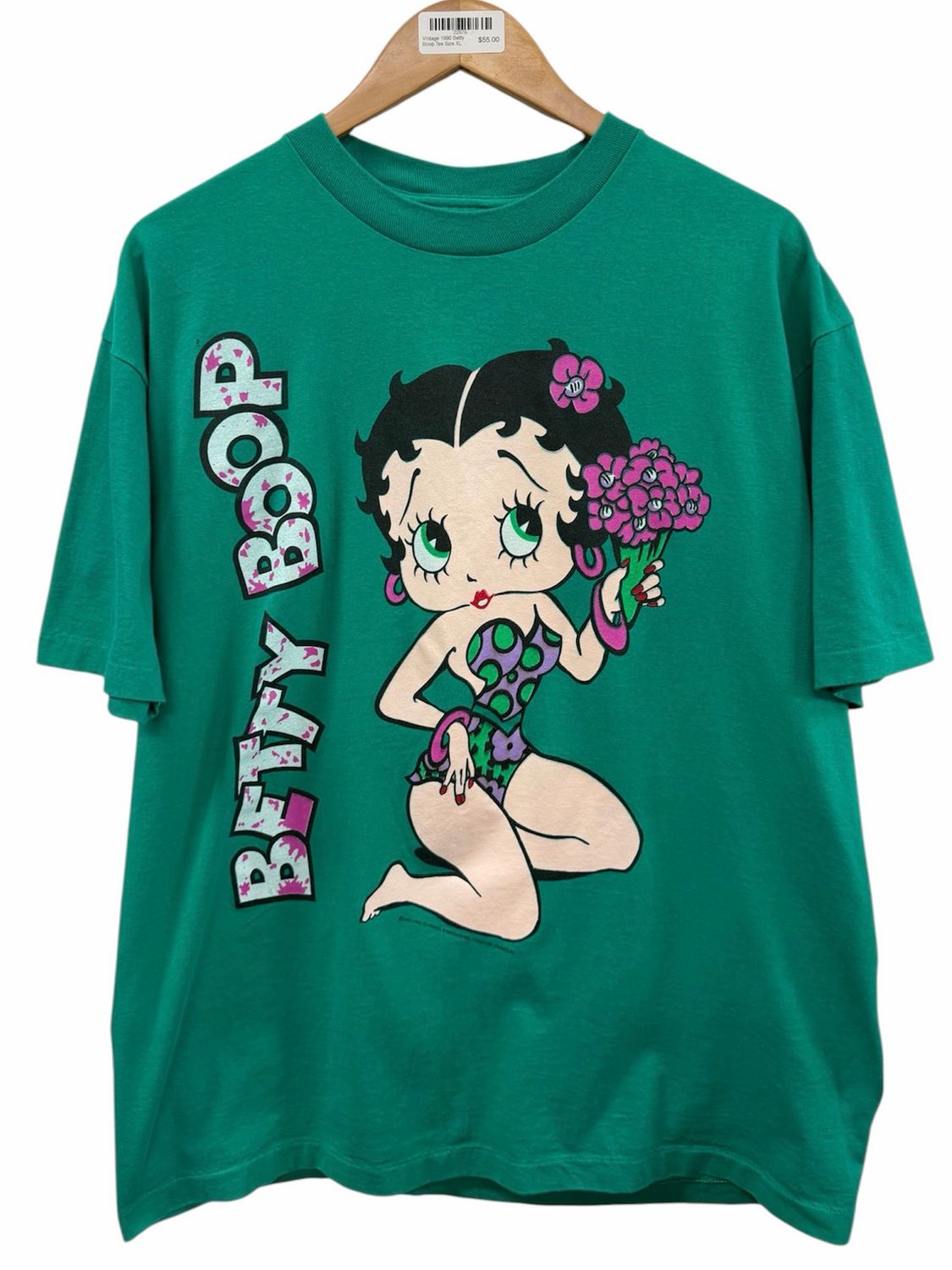 Vintage 1990 Betty Boop Tee Size XL