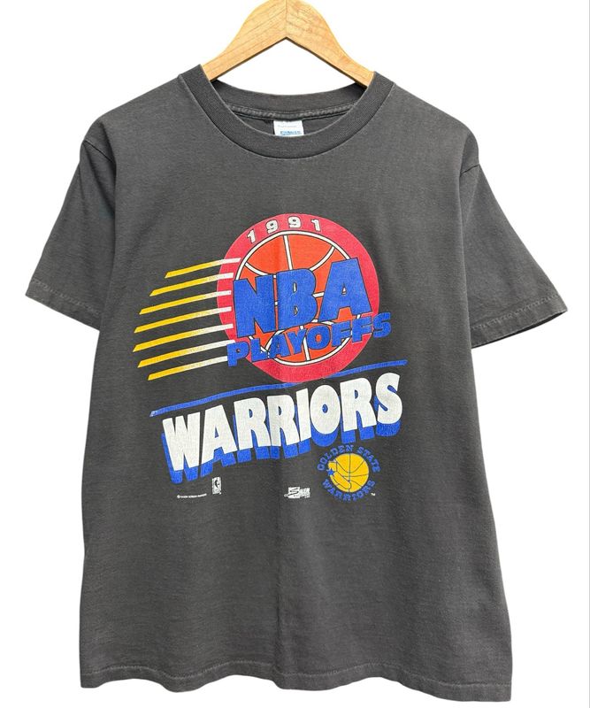 Vintage 1991 Golden State Warriors Tee Size Large 22x28