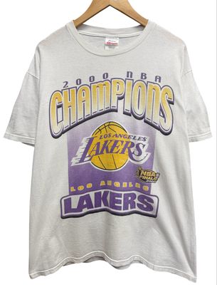 Vintage 2000 Lakers Champion Tee Size Large