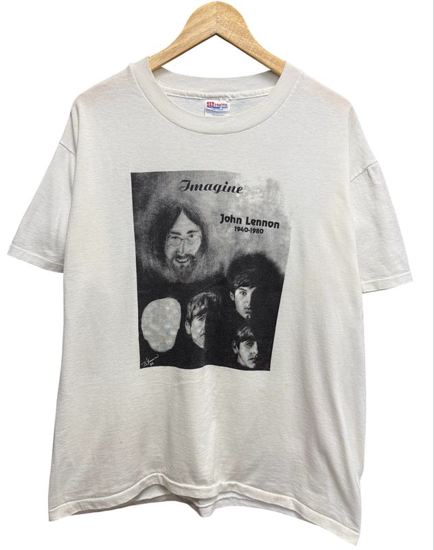 Vtg John Lennon 1940-1980 Tee Size L 23x29