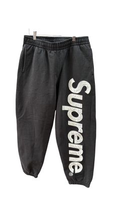 Pre Owned Supreme Jogger Sweatpants Size M