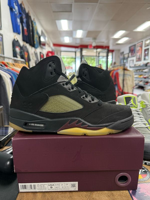 Pre Owned Jordan 5 Retro A Ma Maniére Dusk Size 9