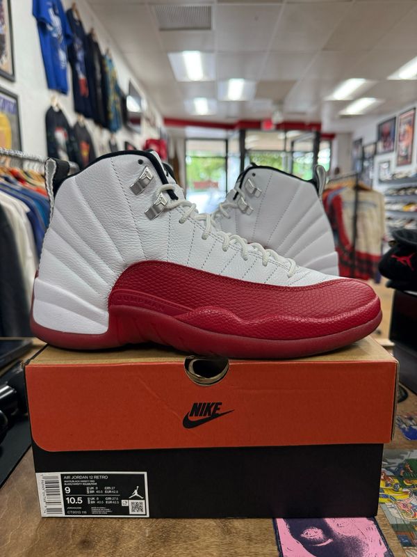 Pre Owned Jordan 12 Retro Cherry (2023) Size 9