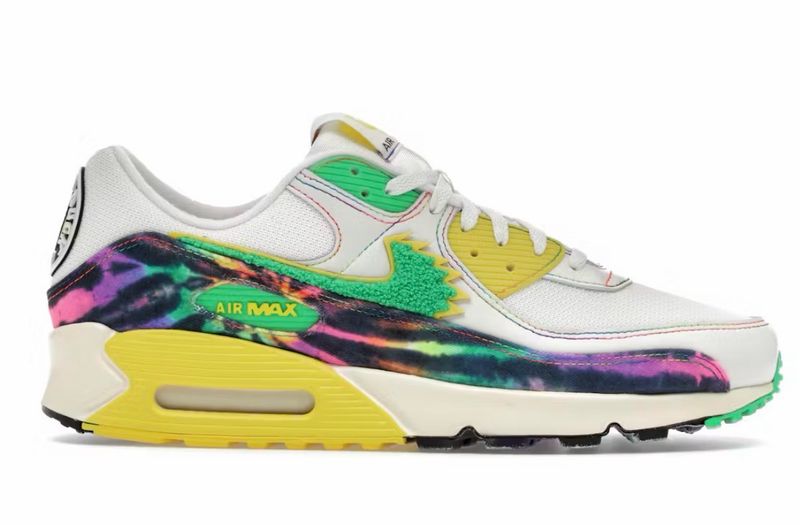 Nike Air Max 90 Grateful Dead University of Oregon Grateful Ducks Size 8 (NEW)