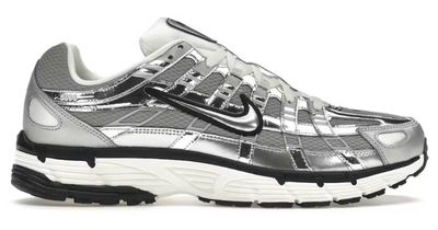 DS Nike P-6000 Metallic Silver Size 10.5