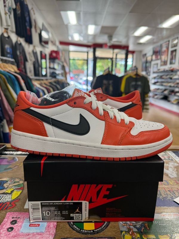 Pre Owned Jordan 1 Low Starfish Size 10W.8.5M