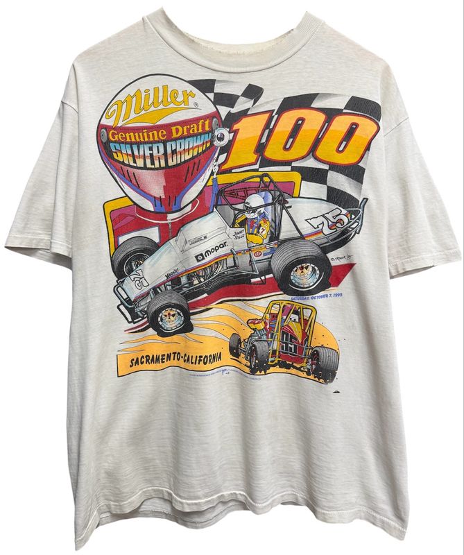 1995  Sacramento CA Silvercrown 100 Tee Size Large