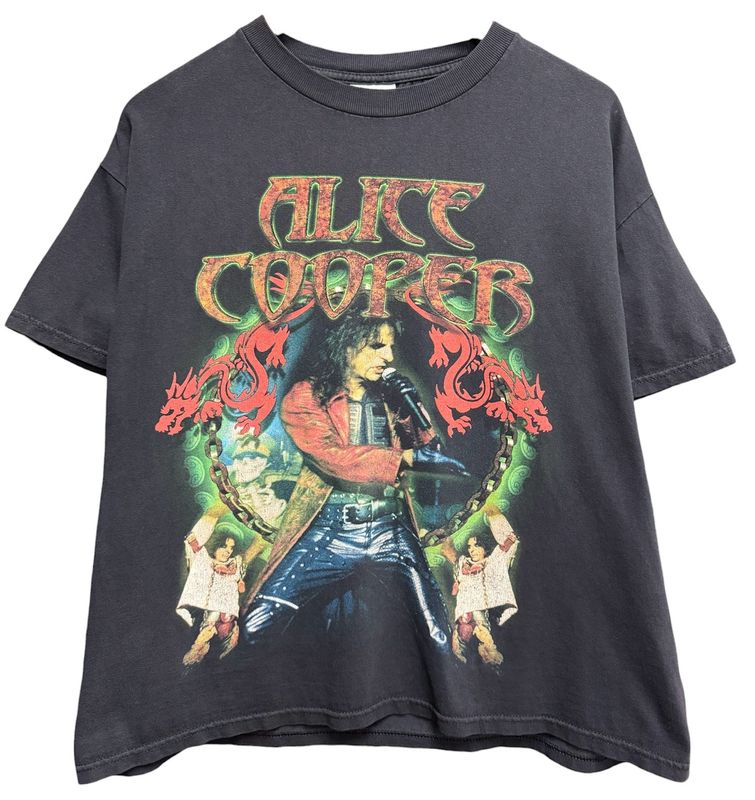2002 Alice Cooper Tee Size Medium