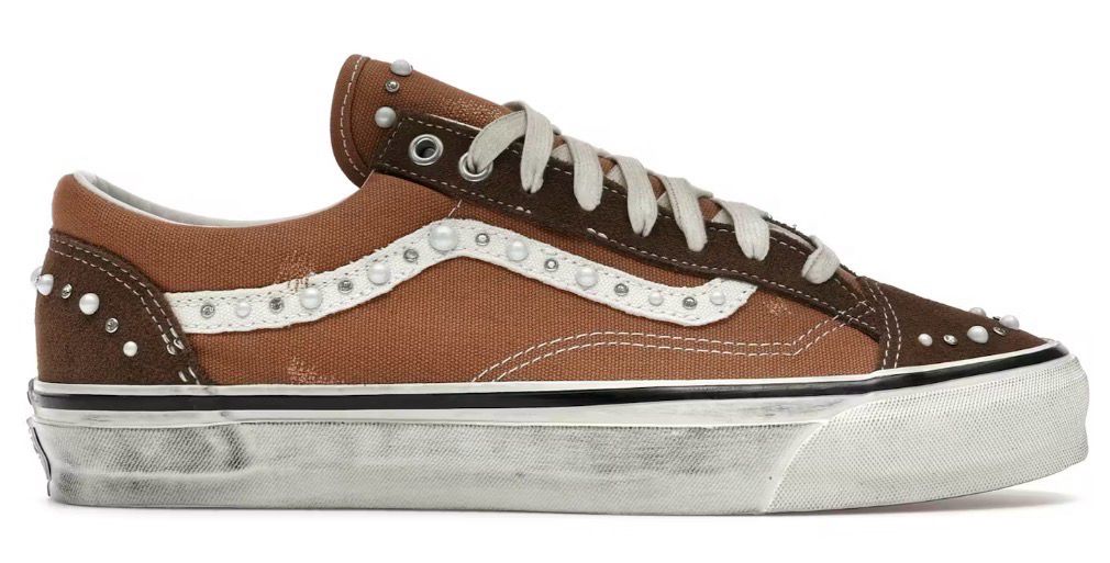Vans LX Old Skool 36 Pearlized Pack Vintage Cocoa Brown Size 6.5 (NEW)