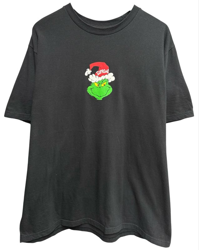 Supreme Grinch Tee Black Size Large