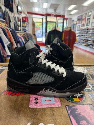 Pre Owned Jordan 5 Retro OG Black Metallic Reimagined Size 9.5 *NO BOX*