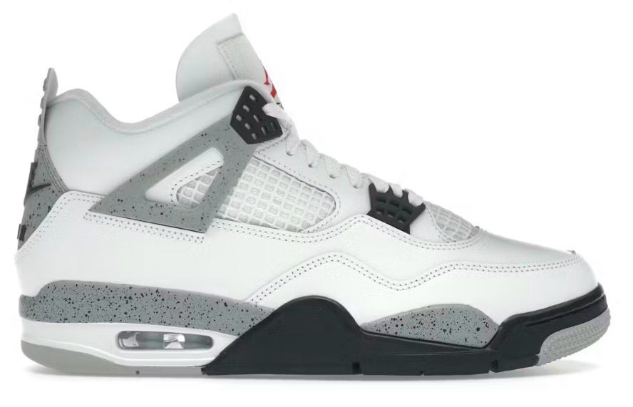 Jordan 4 Retro White Cement (2025) Size 10.5 (NEW).