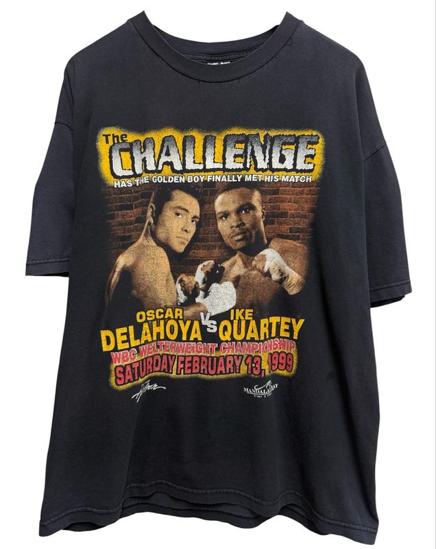 90's De La Hoy vs Quartey Tee Size XL