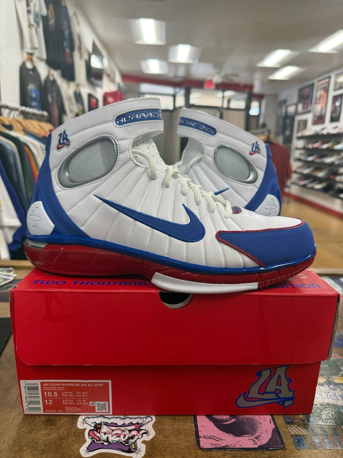 Lightly Worn Nike Air Zoom Huarache 2K4 All-Star (2026) Size 10.5