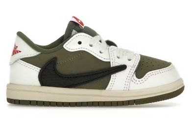 Jordan 1 Retro Low OG SP Travis Scott Medium Olive (TD) 8C