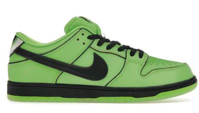 Nike SB Dunk Low The Powerpuff Girls Buttercup Size 12 (NEW)