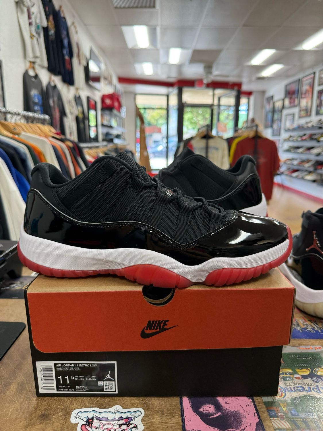 Jordan 11 Retro Low Bred (2025) Size 11.5 (WORN ONCE)