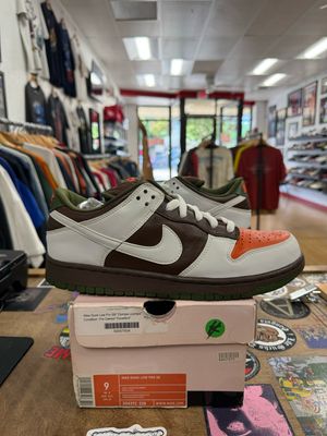 Nike SB Dunk Low Oompa Loompa Size 9 (WORN ONCE)
