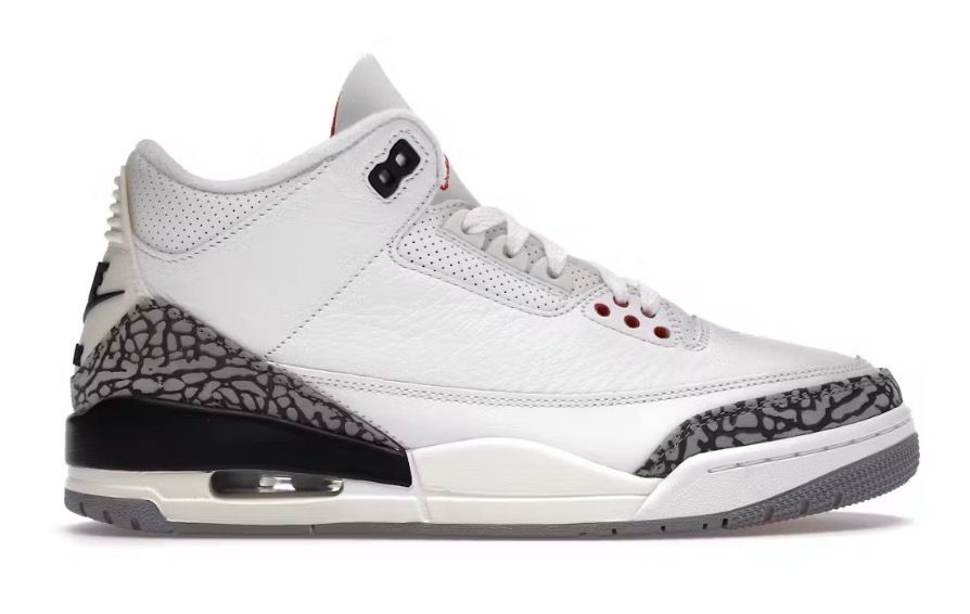 Jordan 3 Retro White Cement Reimagined Size 8.5 (NEW)