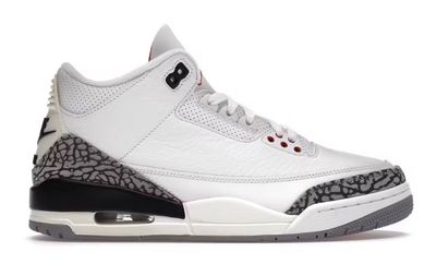 Jordan 3 Retro White Cement Reimagined Size 8.5 (NEW)