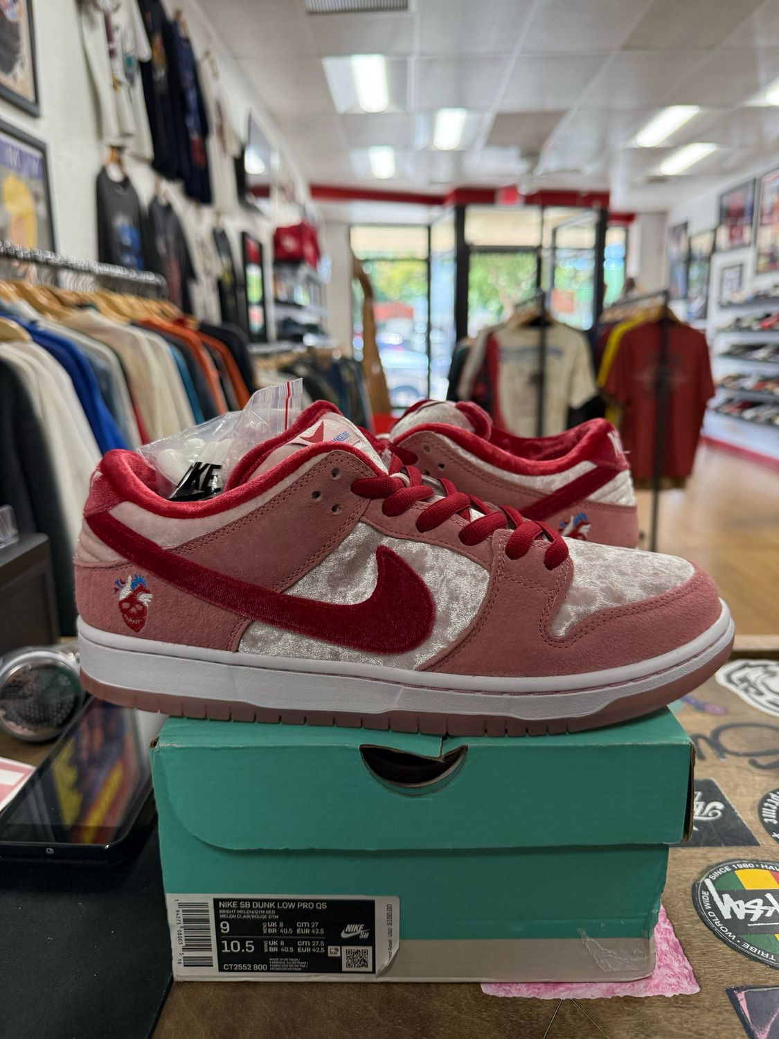 DS Nike SB Dunk Low StrangeLove Skateboards Size 9