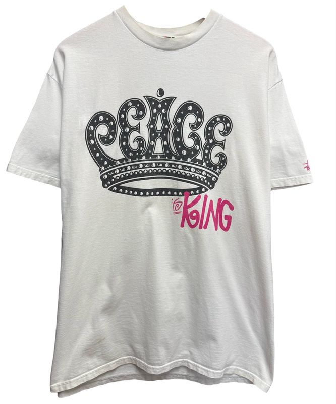 2010's Stussy Peace Is King Tee Size Large