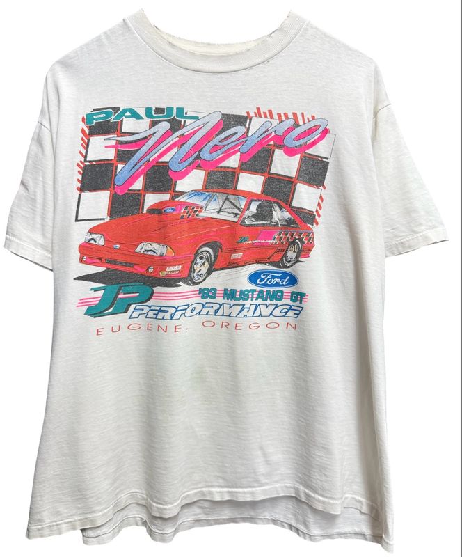 90's Mustang Gt Distressed Tee Size XL