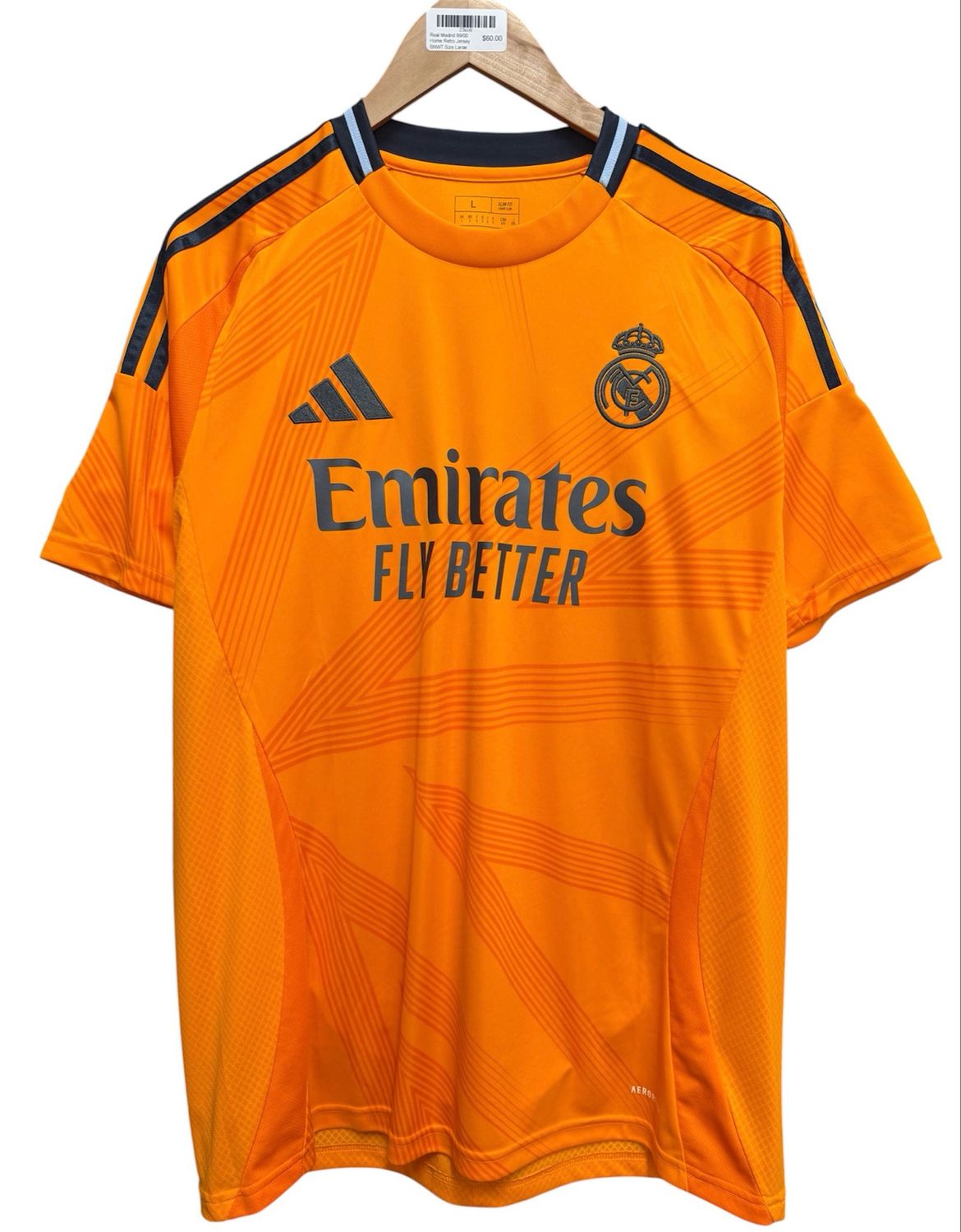 Real Madrid 24/25 Away Jersey Size Large