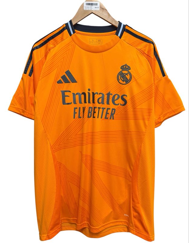 Real Madrid 24/25 Away Jersey Size Large