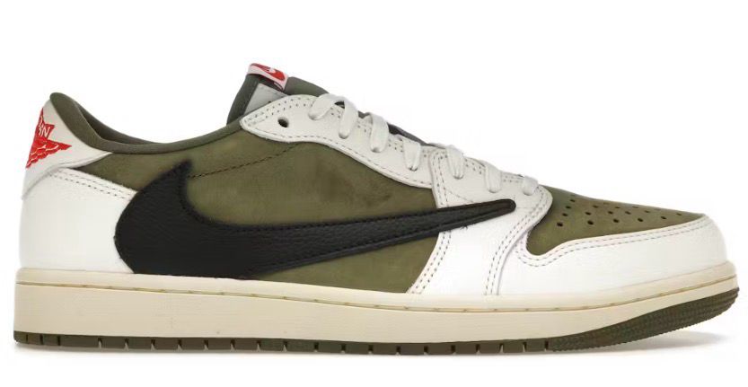 DS Jordan 1 Retro Low OG SP Travis Scott Medium Olive Size 12