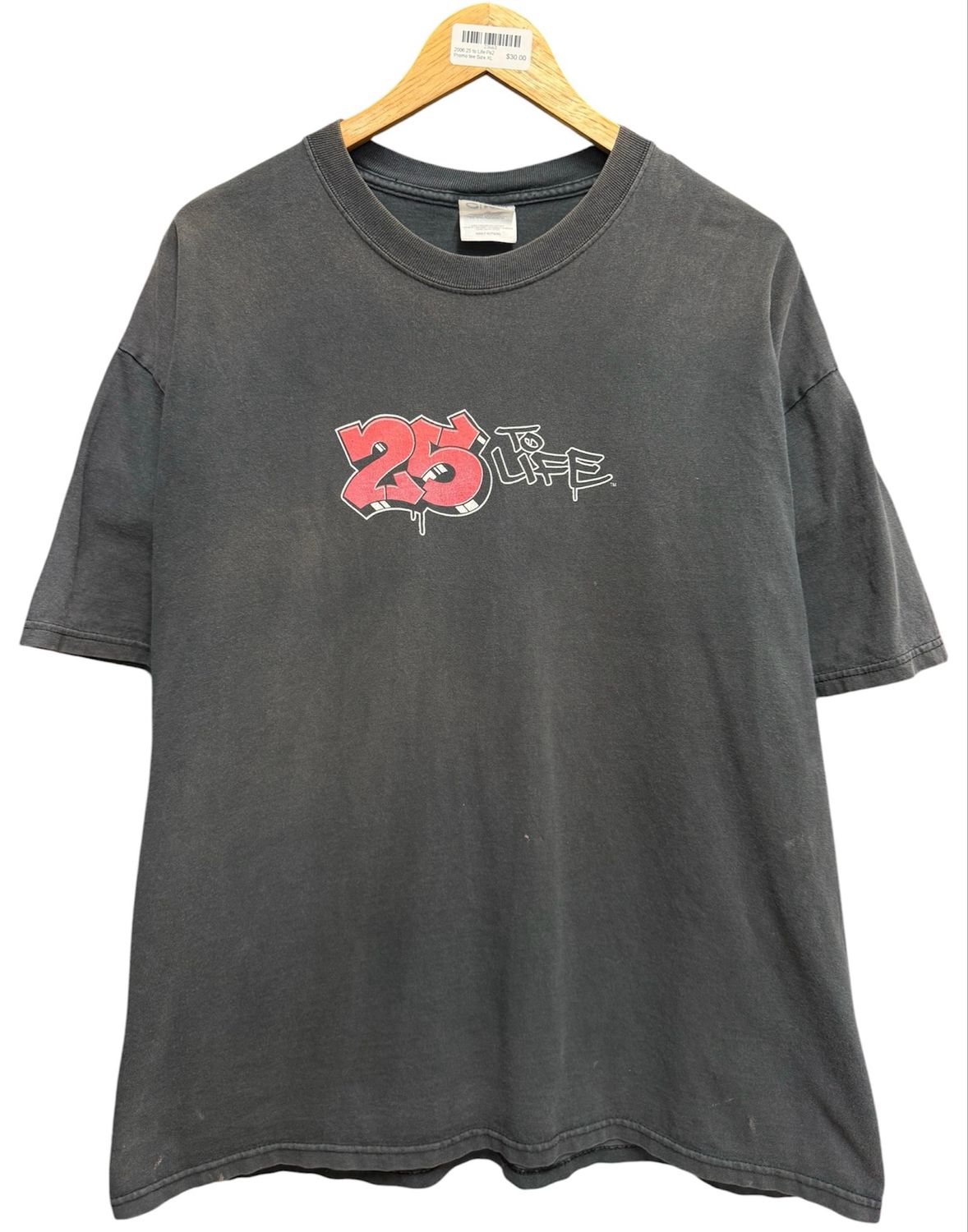 2006 25 to Life Ps2 Promo tee Size XL