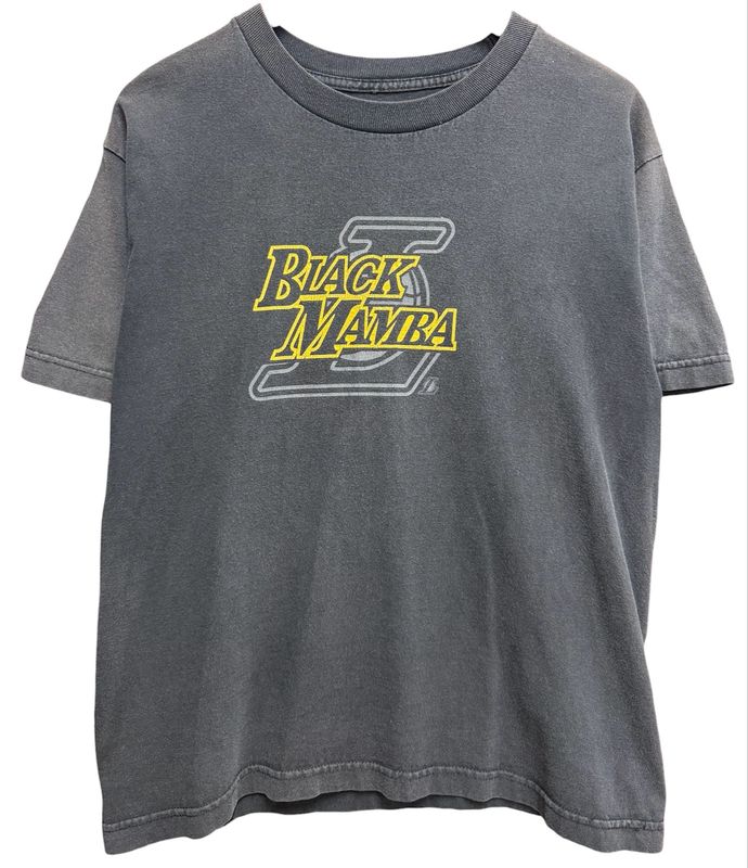 Kobe Bryant Black Mamba Tee Size Shrunken L 20x25