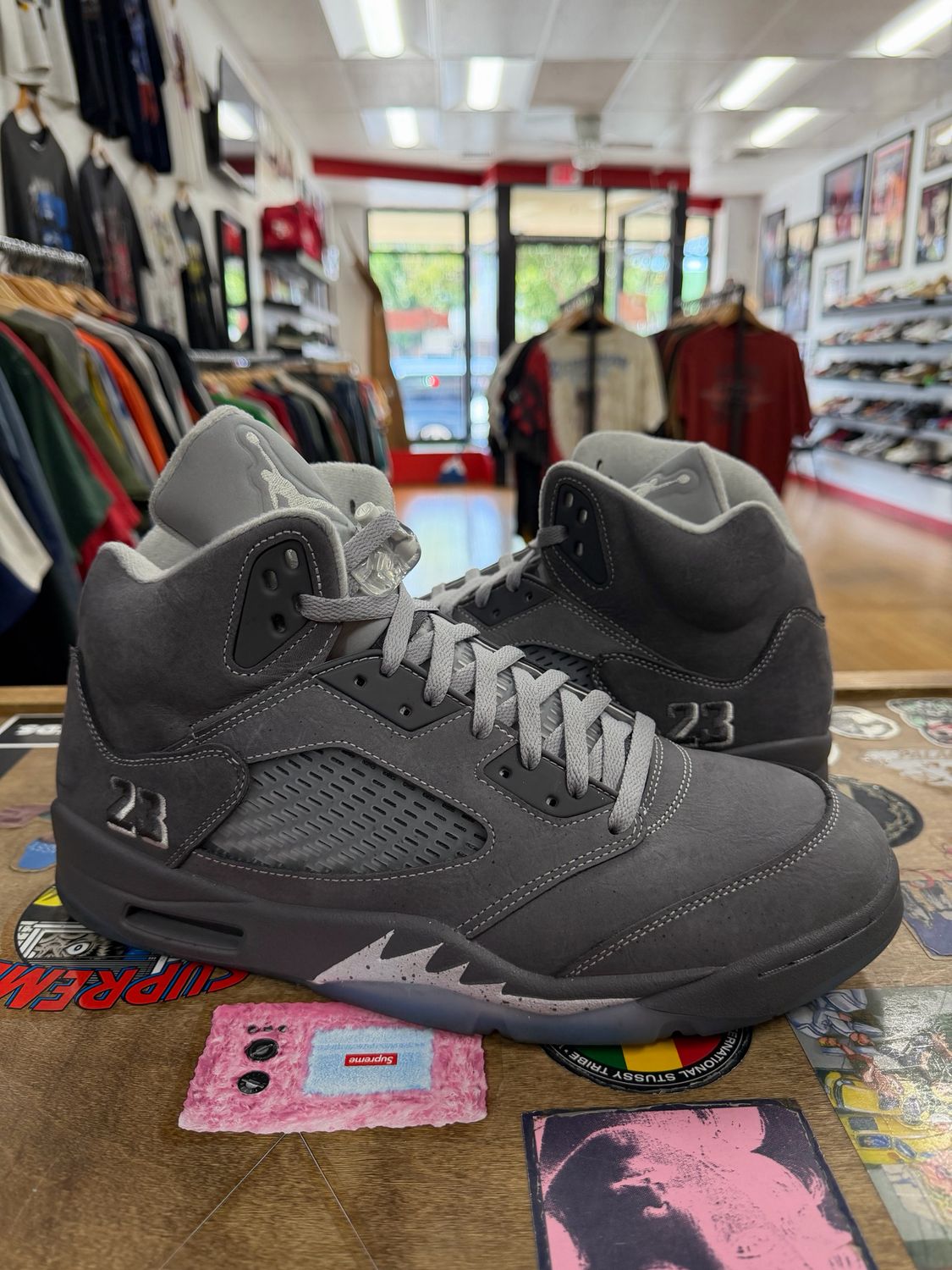 Jordan 5 Retro Wolf Grey (2026) Size 13 (WORN)(NO BOX)