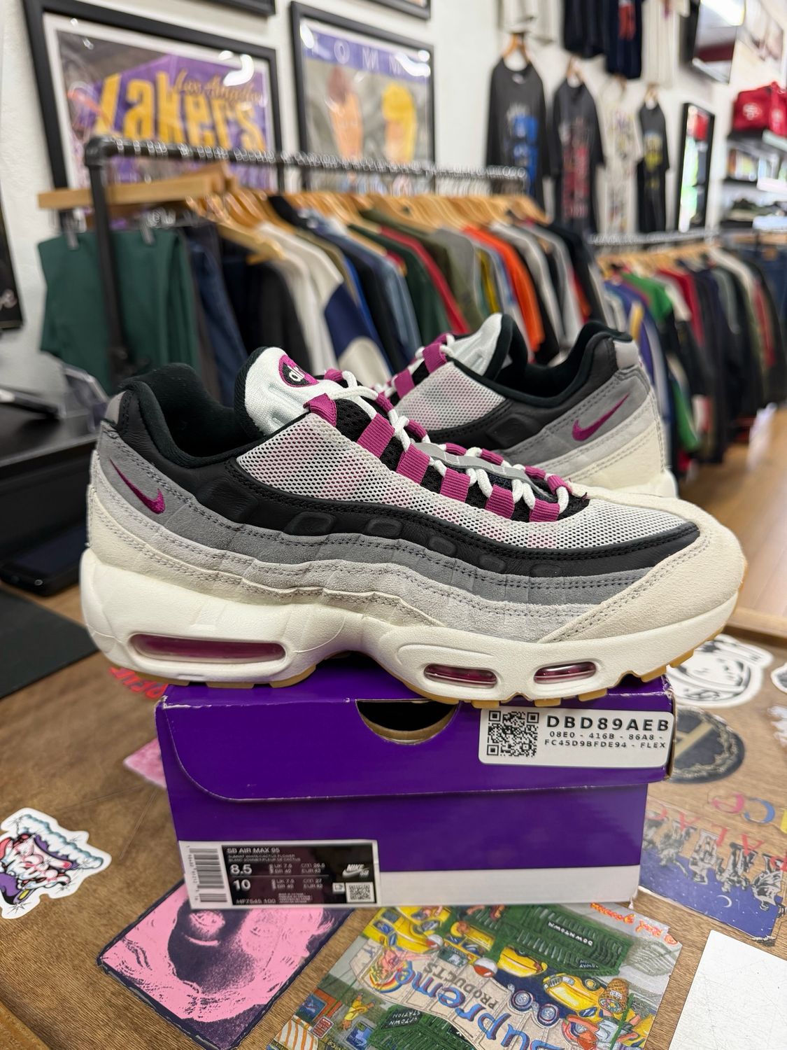 Nike Air Max 95 SB Cactus Flower Size 8.5 (WORN)