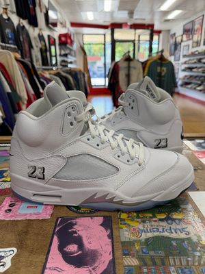 Jordan 5 Retro White Metallic (2026) Size 13 (WORN+NO BOX)