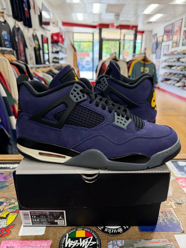 Jordan 4 Retro Lakers Size 13 (WORN)