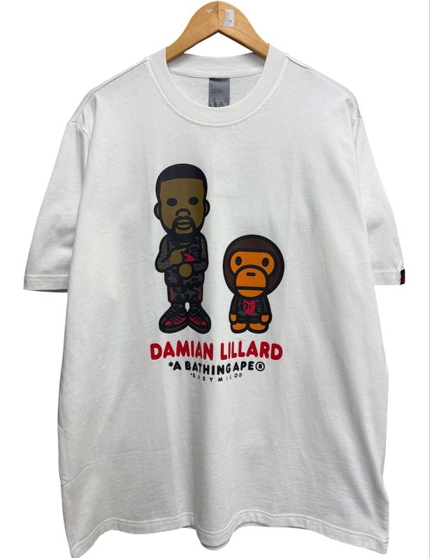 Adidas BAPE Dame 9 Tee Size L (NEW)